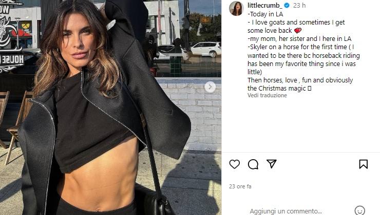 Elisabetta Canalis top striminzito