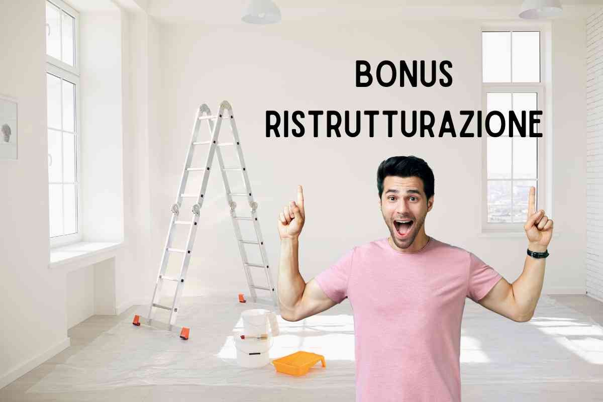 bonus ristrutturazione lavori in proprio