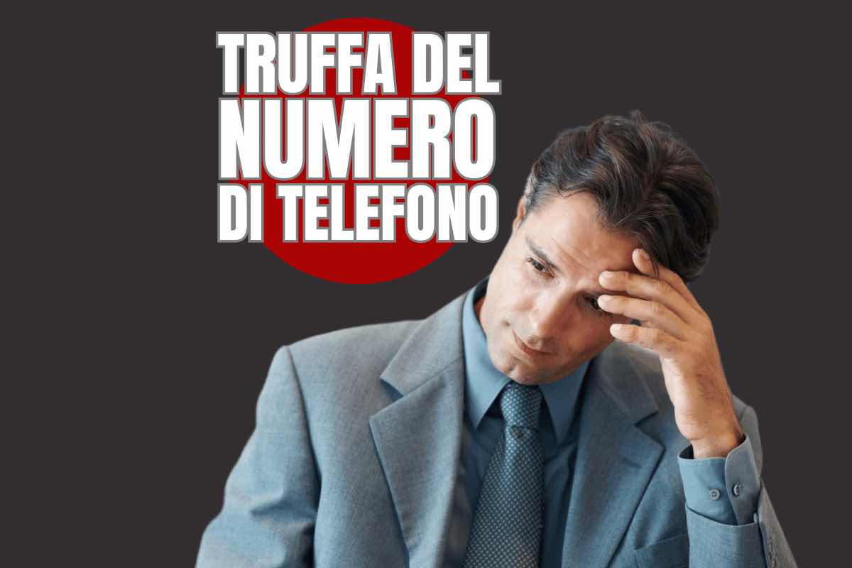 Truffa numero telefono