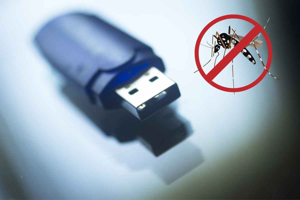 chiavetta usb contro le zanzare