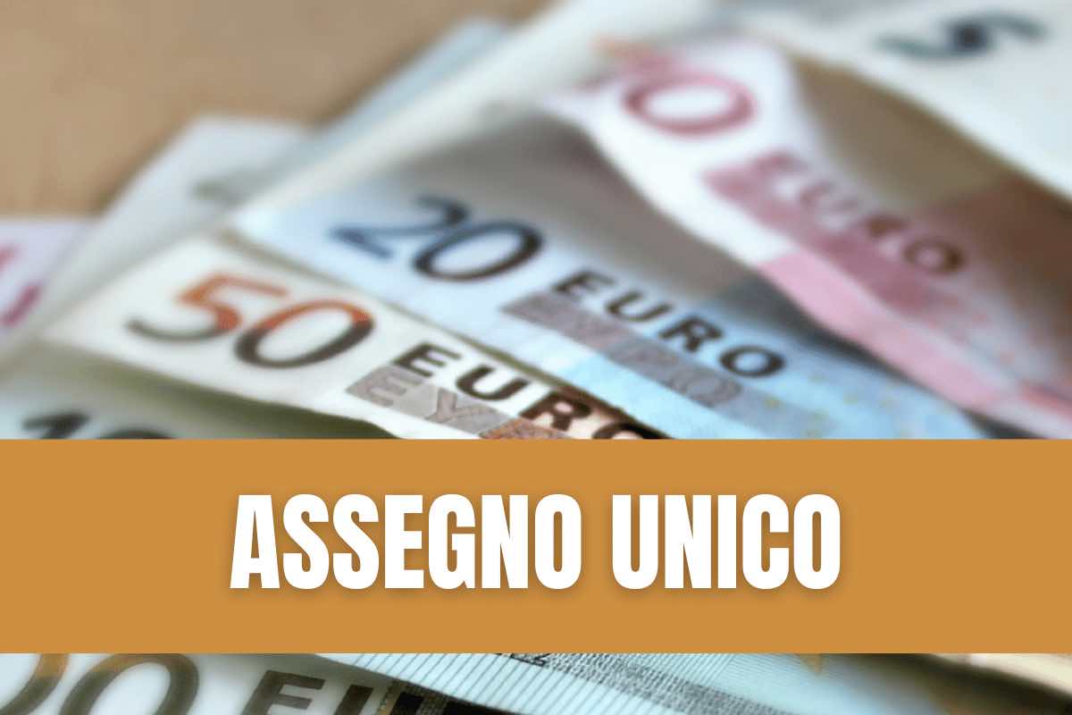 Assegno unico e IBAN correttamente comunicato