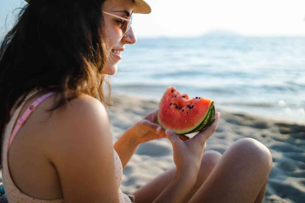 cibo in spiaggia