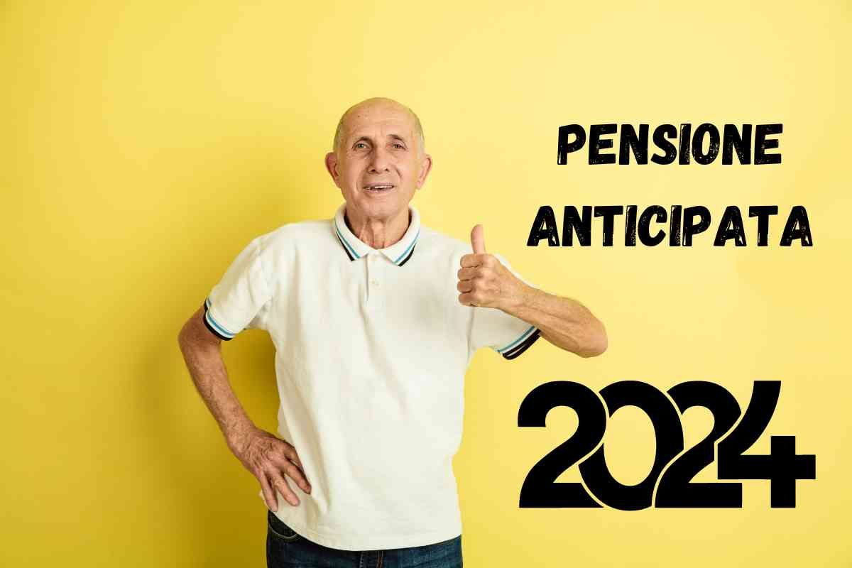 pensione anticipata 2024