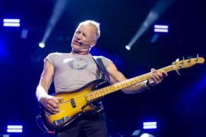 Sting durante un concerto